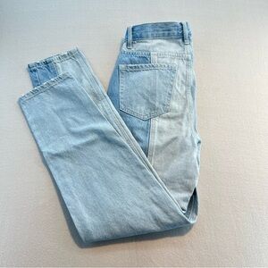 Pacsun Patchwork Vintage Style Ultra High Rise Slim Jeans Women's Size 24